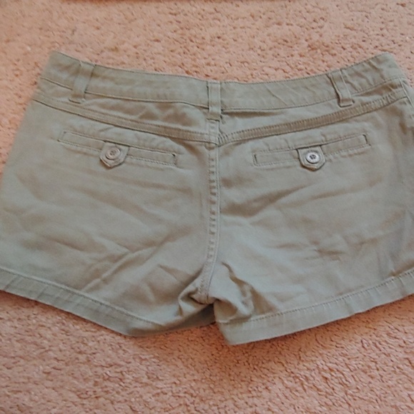 BeBop Shorts Womens Green Khaki Shorts Poshmark